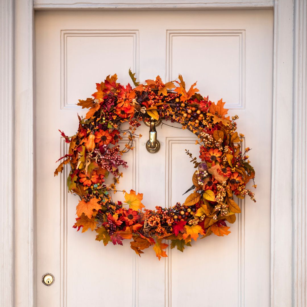 Autumn Floral Wreath